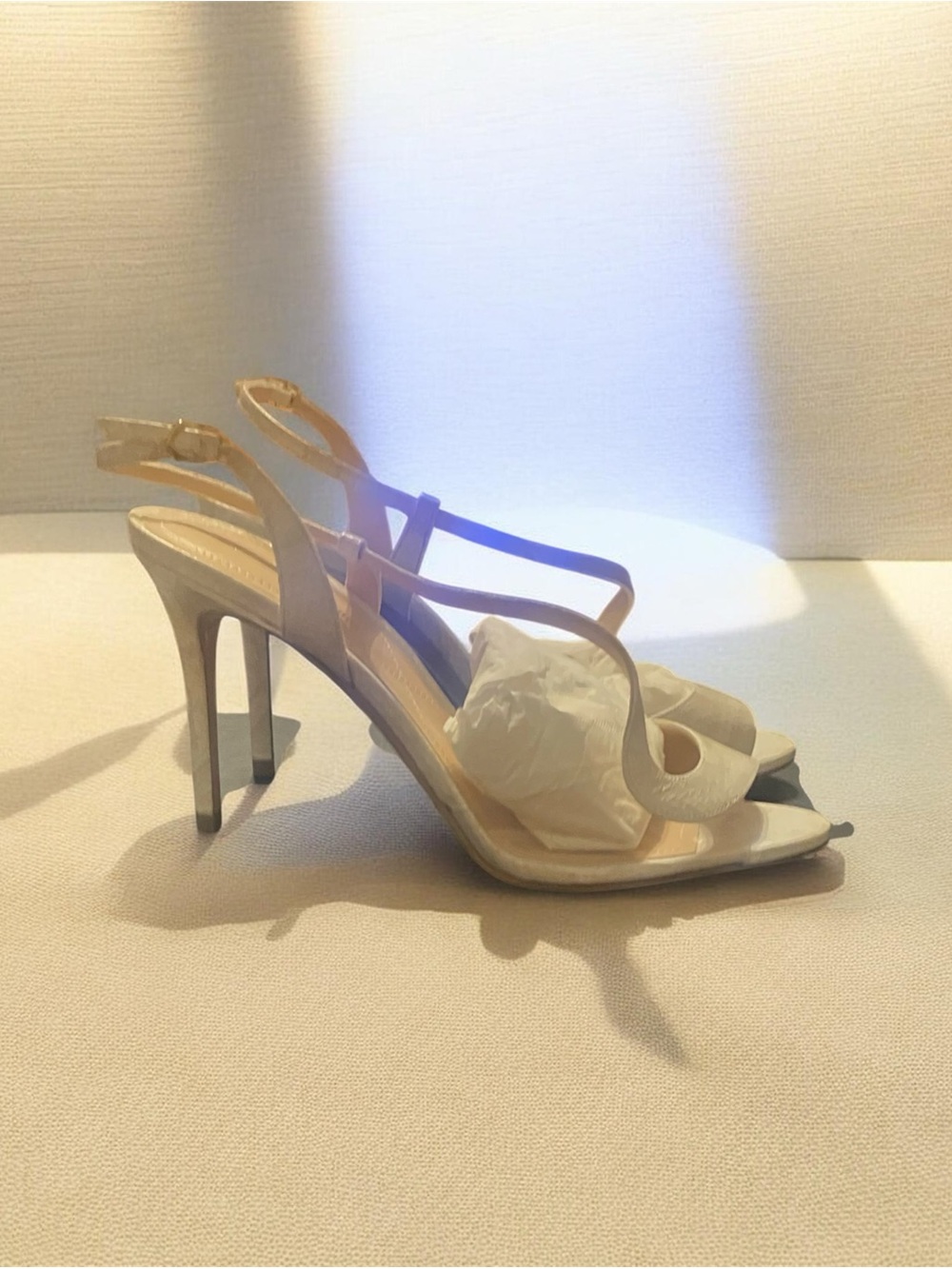 Nicholas Kirkwood Nude Strappy Stiletto Sandals